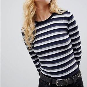 NWT Intimately Free People - striped thermal sz S